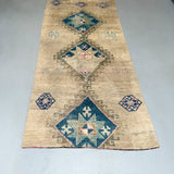 Turkish Oushak Rug - 4'x8'11