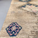 Turkish Oushak Rug - 4'x8'11