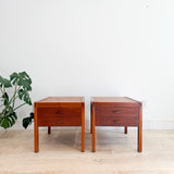 Pair of Mid Century Lane End Tables