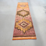 Turkish Runner/Magenta Orange - 2'9x10'2