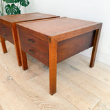 Pair of Mid Century Lane End Tables