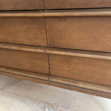 Bassett Low 9 Drawer Dresser