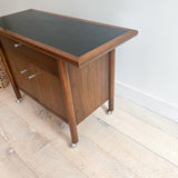 Mid Century Bar Cart by Bernhardt