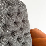 Pair of Plycraft Chairs - New Grey Upholstery