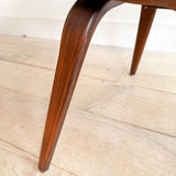 Pair of Plycraft Chairs - New Grey Upholstery