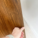 Mid Century Walnut Curio Cabinet