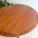Danish Teak Dining Table by Falster - 2 Leaves