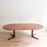 Danish Teak Dining Table by Falster - 2 Leaves