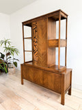 Rare United Tiki 2 Part Room Divider