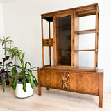 Rare United Tiki 2 Part Room Divider