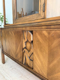 Rare United Tiki 2 Part Room Divider
