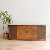 Vintage Console w/ Turntable + Speakers