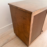 Vintage Console w/ Turntable + Speakers
