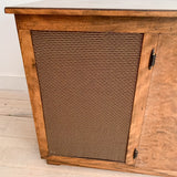 Vintage Console w/ Turntable + Speakers