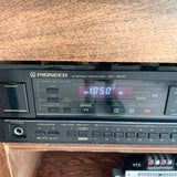 Vintage Console w/ Turntable + Speakers