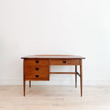 Mid Century Walnut Desk by Bassett