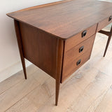 Mid Century Walnut Desk by Bassett