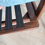 Pair of Lounge Chairs - New Blue Upholstery