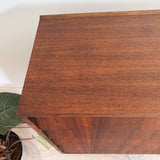 Louvered Front Highboy Dresser