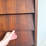 Louvered Front Highboy Dresser