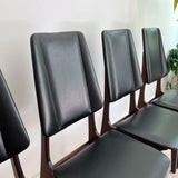 Set of 4 Rosewood Dining Chairs