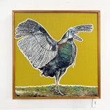 Stitched Wild Turkey Painting