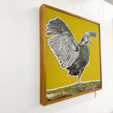 Stitched Wild Turkey Painting