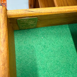 BERNARD PEDERSEN Teak Tambour Credenza