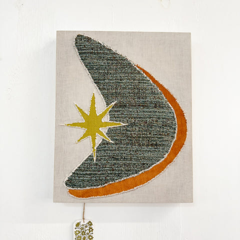Stitched Atomic Art 13" x 16"