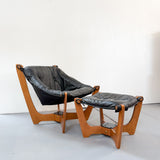 Luna Chair + Ottoman