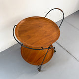 Mid Century Swedish Tea Cart