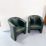 Art Deco Style Club Chairs