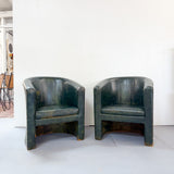 Art Deco Style Club Chairs