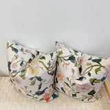 Pair of 22" Anthro multi floral print