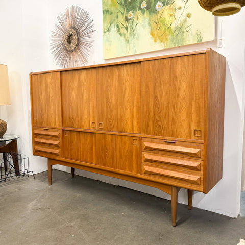 Teak Extra Large Sideboard
