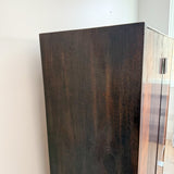Rosewood Armoire with Lucite Base