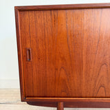 Danish Teak Buffet w/ Sliding Doors