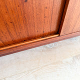 Danish Teak Buffet w/ Sliding Doors