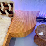Handmade Oak Queen Size Bed w/ Nightstands