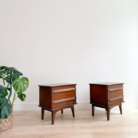 Pair of United Nightstands