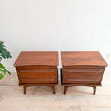 Pair of United Nightstands