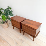 Pair of United Nightstands
