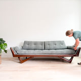 Adrian Pearsall Gondola Sofa - New Upholstery