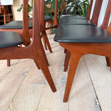 Set of 6 Danish Teak Boltinge Dining Chairs
