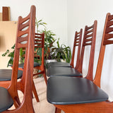 Set of 6 Danish Teak Boltinge Dining Chairs