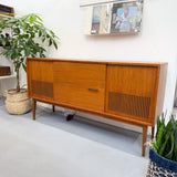 1965 Teak RetroMod Console w Bluetooth