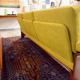 Danish Sofa w/ New Green Upholstery