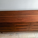 Mid Century Walnut Low Dresser