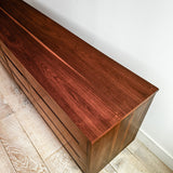 Mid Century Walnut Low Dresser