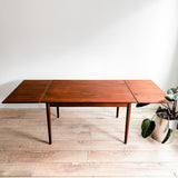 Danish Teak Expandable Dining Table